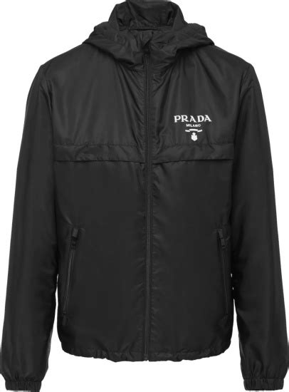 prada windbreaker jacket women's|Prada windbreakers black.